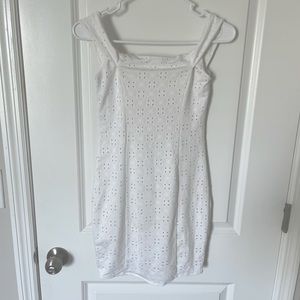 LA Hearts White Dress